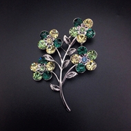 Show details for Fashion Platinum Plated Brooche from Trust-worthy Supplier