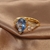 Picture of Copper or Brass Cubic Zirconia Fashion Ring for Her
