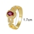 Picture of Delicate Cubic Zirconia Fashion Ring with 3~7 Day Delivery