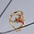 Picture of Low Cost Gold Plated Delicate Fashion Ring with Low Cost