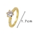 Picture of Purchase Gold Plated Delicate Fashion Ring at Super Low Price