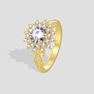 Picture of Beautiful Cubic Zirconia Delicate Fashion Ring
