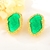 Picture of Green Gold Plated Dangle Earrings Exclusive Online