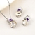 Picture of Need-Now White Artificial Crystal 2 Piece Jewelry Set from Editor Picks