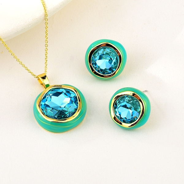 Picture of Sparkly Party Geometric 2 Piece Jewelry Set