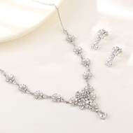 Show details for Stylish Flowers & Plants Party 2 Piece Jewelry Set