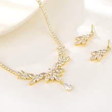 Show details for Amazing Flowers & Plants Cubic Zirconia 2 Piece Jewelry Set