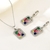 Picture of Delicate Platinum Plated 2 Piece Jewelry Set in Exclusive Design
