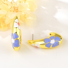 Show details for Trendy Gold Plated Zinc Alloy Dangle Earrings with No-Risk Refund