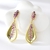 Picture of Popular Cubic Zirconia Colorful Dangle Earrings