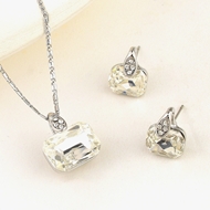 Picture of Sparkling Party Artificial Crystal 2 Piece Jewelry Set