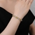 Picture of Buy Platinum Plated Copper or Brass Fashion Bracelet with Low Cost