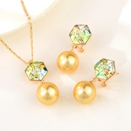 Show details for Featured Copper or Brass Fashion 2 Piece Jewelry Set with Full Guarantee