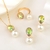Picture of Low Price Copper or Brass Swarovski Element 3 Piece Jewelry Set from Trust-worthy Supplier