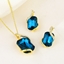 Show details for Shop Zinc Alloy Geometric 2 Piece Jewelry Set with Wow Elements