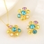 Show details for Brand New Blue Flowers & Plants 2 Piece Jewelry Set with SGS/ISO Certification