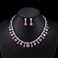 Show details for Luxury Cubic Zirconia 2 Piece Jewelry Set with Fast Shipping