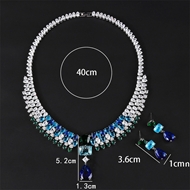Picture of Impressive Blue Luxury 2 Piece Jewelry Set with Low MOQ