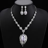 Picture of Luxury Flowers & Plants 2 Piece Jewelry Set with Worldwide Shipping