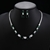 Picture of Low Cost Platinum Plated Green 2 Piece Jewelry Set with Low Cost