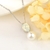 Picture of Pretty Swarovski Element Copper or Brass Pendant Necklace