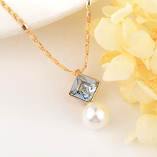 Show details for Low Price Fashion Swarovski Element Pendant Necklace from Trust-worthy Supplier