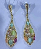 Picture of High End Classic Glass Dangle Earrings at Super Low Price