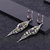 Picture of Jewelry design Italian craftsmanship 925 sterling silver handmade dazzling shiny personality handmade jewelry earrings