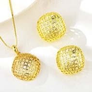 Show details for Zinc Alloy Dubai 2 Piece Jewelry Set in Flattering Style